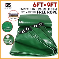 trapal waterproof makapal buy 1 take 1rope size 6ft x 12ft tarpaulin trapal tolda trapal lona outdoo