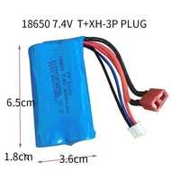 /Li-ion 18650 3000mAh 7.4v with T-Plug Battery Rechargeable for RC Car.