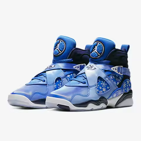 Nike genuine Air Jordan 8 AJ8 women's GS basketball shoes 305368-400