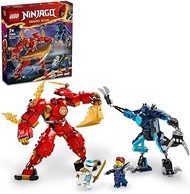 LEGO NINJAGO Kai’s Elemental Fire Mech Ninja Toy Figure 71808 (322 Pieces)