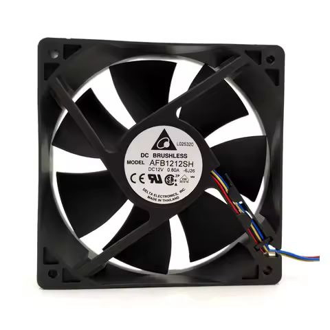 AFB1212SH 12CM 120MM 12025 DC 12V 0.80A Cooling Fan 120x120x25mm 2-pin 3-pin 4-pin Ball Bearing 3400