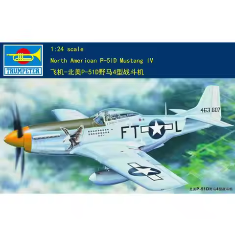 Trumpeter 1/24 02401 North American P-51D Mustang IV