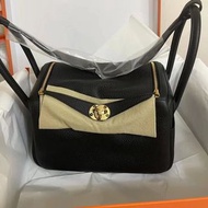 全新現貨 Hermes Lindy 26 Noir 黑色 89 X GHW 金扣 TC皮 (附專櫃單)