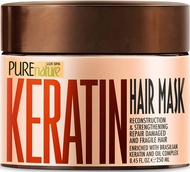 Keratin Hair Mask - Deep Conditioning Treatment for Dry and Frizzy Hair - Advanced Repair for Extrem