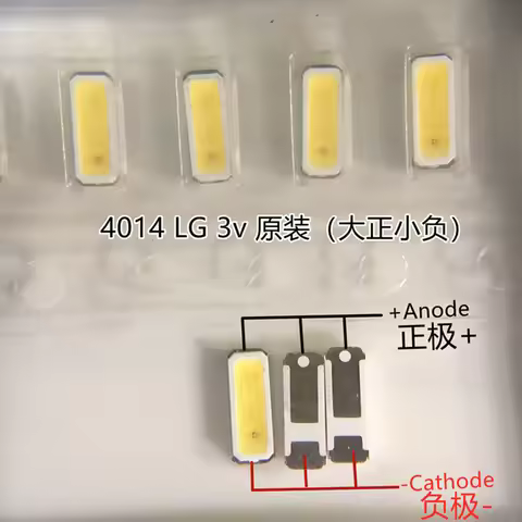 100pcs For TV LED LCD Backlight TV Application LED Backlight 0.2W 3V 4014 Cool white LED LCD TV Back