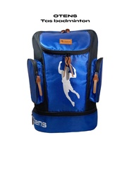 Tas Badminton Waterproof Gendong / Ransel Otens dengan Tempat Penyimpanan Raket Baju dan Sepatu