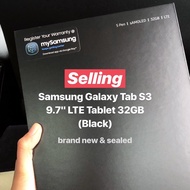 Samsung Galaxy Tab S3 9.7" LTE Tablet 32GB (Black)