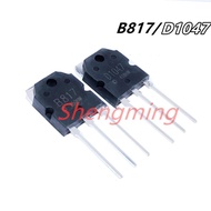5PCS 2SD1047 TO-247 D1047 TO-3P 2SB817 B817 power transistors