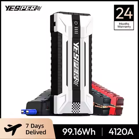 YESPER 4120A Car Jump Starter 26800mAh Power Bank Car Booster Auto Emergency Booster Starting Device