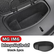 ZLWR MG IM6 พรมรองท้ายรถด้านหน้า ตกแต่งภายในแบบดัดแปลง อุปกรณ์ตกแต่งรถยนต์แบบพิเศษ พรมเช็ดเท้าด้านห