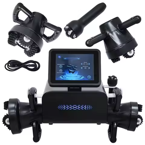 9D G5 Pro 8 in 1 Vacuum Roller Massage Machine High Speed 360 Rotation Endos Vibrating Lymphatic Dra