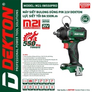 Máy siết bulong dùng pin DEKTON M21-IW550PRO (Chưa pin và sạc)