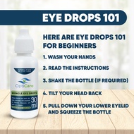 Crestvines Opticare Mineral Eye Drops 30ML No Box | Cataracts Red and Itchy Eyes Blurry Vision Eye F