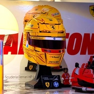 43022 Hamilton Helmet Ferrari F1 Racer Helmet Building Block Collection Model Boy Gift