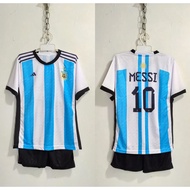 Messi Neymar Children's Jersey Set Argentina Brazil Netherlands Germany KIDS