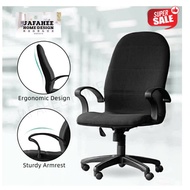 JFH 3V High Back Office Chair/ Executive Chair (BLACK)