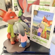 Sweet Relying 52TOYS Zootopia Nick Judy Hugging Plush Blind Box Figurine Display