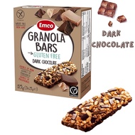 EMCO Granola Bar Gluten Free (5 Bars in a box) Fruit Mix/ Dark Chocolate/Blueberry
