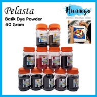 [HUANYO] Pelasta Batik Fabric Powder Dye 40G [Batik Dyeing / Batik Painting]