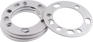 DCVAMOUS 6mm or 1/4" Universal Wheel Spacers 5 & 6 Lug for 5x135 5x5.5/5x139.7 6x5.5/6x139.7 Bolt Pa