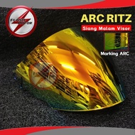 Flashmotor (SIANG MALAM) ARC RITZ VISOR AR1/AR3/AR4/AR5 YF1 MODERN 2 TONE
