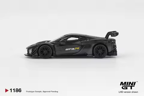 MINI GT 1:64 Z06 Corvette GT3.R Road America Test car Diecast Model Car