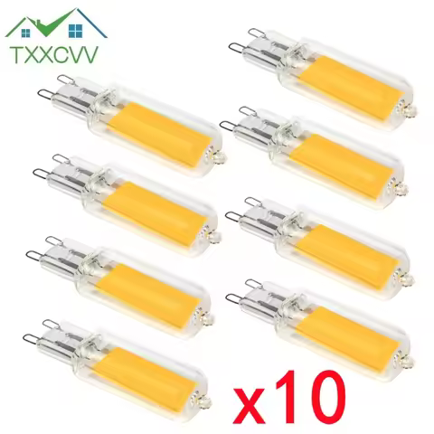 TxxCvv Super Bright G9 LED Light Bulb 7W 9W 12W15W 220V Glass Lamp Constant Power Light LED Lighting