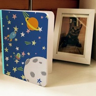 洛可可草莓WELKIN手創 旅行手帳/印章本/筆記本_星球探險