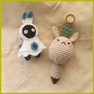 ➥ ▪ ⇨ Genshin Impact Crochet Keychains  Dodoco  Venti Spirit Form