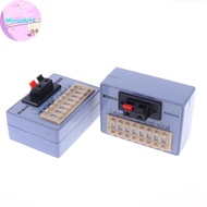 MyriadU WY-RES-01 Resistance Box Compact Dial Adjustable Resistance Box for Technical College Classr