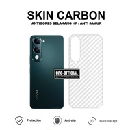 Skin Carbon Vivo Y19S GT Vivo Y04 Vivo Y04S Vivo Y03 Vivo Y03T Anti-scratch Garskin Back Protector V