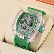 Ghgf Bugatti Richard Influencer Same Style Hollow Handsome Fashion Non-Mechanical Quartz Watch Male 
