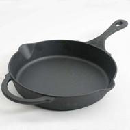 Pre-Seasoned Plus Cast Iron Fry Pan Omelette pan large iron pan