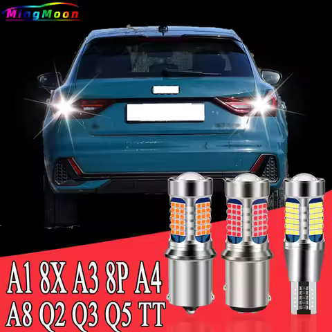 Backup Light 2pcs LED Blub Reverse Lamp W16W T15 921 Canbus No Error For Audi A1 8X A3 8P A4 B8 B9 A