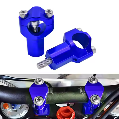 1 1/8" 28mm Handlebar Riser Clamp Mount For Husaberg Husqvarna TE FE TC FC TS 125 150 250 250i 300 3