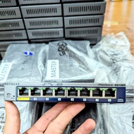 Netgear GS108T and Zexel GS108B Steel Case 8-Port Network Splitter