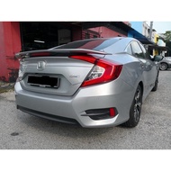 Honda Civic FC 2016-2021 RS Spoiler with LED brake light with paint body kit spoiler