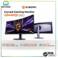 Xiaomi Curved Gaming Monitor G34WQi 2026 Moddel - 180Hz High Refresh rate | 1ms GTG Rapid Response