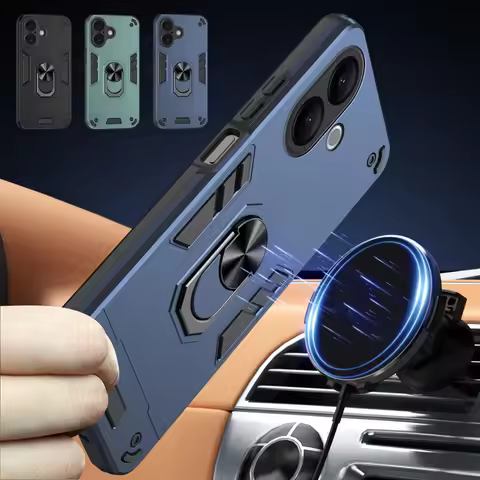 Military Grade Case for Vivo V60 Lite 4G V50 Lite 5GProtective Cover Shockproof Ring Stand Holder Co