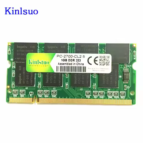 Kinlstuo-memoria ram for laptop, so-dimm ddr1 DDR 400 333 MHZ/pc-3200 pc-2700 200 pins 512mb 1gb for