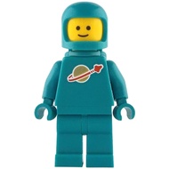 Original Lego Ideas - Classic Space (Dark Turquoise with Air Tanks and Updated Helmet) 21358 Minifig