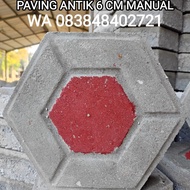 PAVING BLOCK ANTIK/BOLU MANUAL ISI 27 PER 1 METER