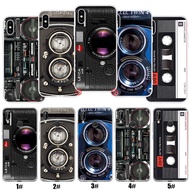 Phone Case for Xiaomi Redmi Note 5 6 7 8 9 Pro 74PPU Design Vintage Camera Tape Boombox