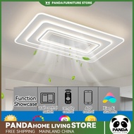 PANDA Bladeless Ceiling Fan LED Ceiling Light anti-Flash Frequency DC Ceiling Fan (with Tri-Color Light and Remote)