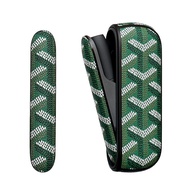 Hot Sale Black Green Leather Goya Style Protective Cover for IQOS ILUMA Case Pouch Bag Cover Skin Ac