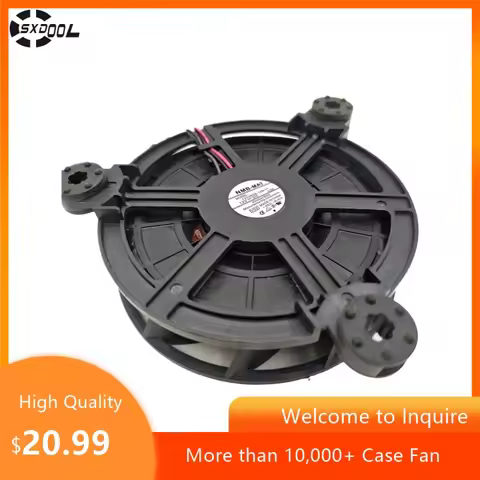 For NMB 12038GE-12M-YA 120x120x38mm DC 12V 0.21A Refrigerator Cooling Fan
