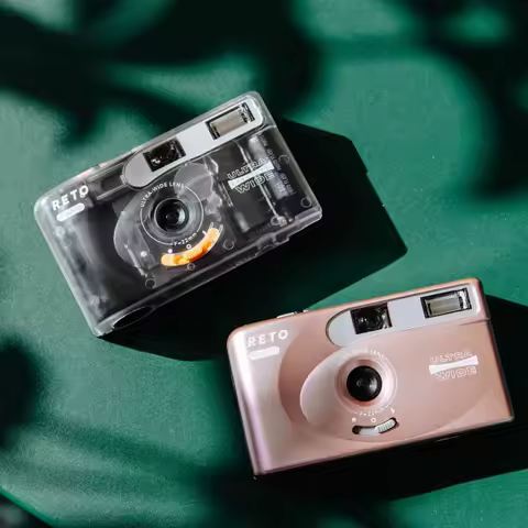 Original RETO PANO Film Camera 35mm Film Full Width Frame Reusable Daylight Film Camera - 22mm Wide 