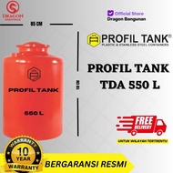 TANGKI AIR PLASTIK PROFIL TANK TDA 550 LITER - TOREN AIR PROFIL TANK