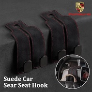 PORSCHE 911 718 PANAMERA CAYENNE MACAN TAYCAN 911 Carrera GTS Car Hook Multi-Function Headrest Hangi