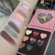 HERORANGE Gray Zone Nine Color Eyeshadow Sweet Cool Hot Girl Flashing Pearlescent Matte Brightening 
